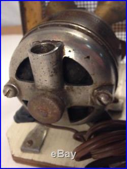 Antique Rare San-I-Fa-Cient Humidifier Motor for Humidor Sanifacient Runs 1912