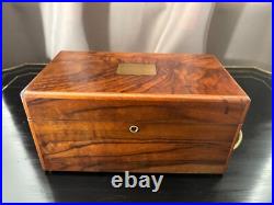 Antique Rosewood Cigar Box