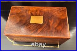 Antique Rosewood Cigar Box