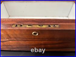 Antique Rosewood Cigar Box