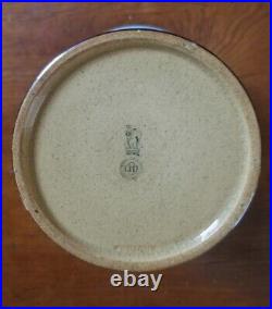 Antique Royal Doulton Pottery Tobacco Humidor Jar Charles Noke Seriesware 1910s