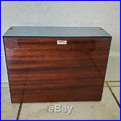 Antique Savinelli 1876 Lacquer Designed Cigar Humidor Box