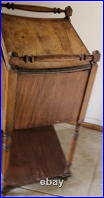 Antique Solid Wood Humidor Fully Copper Lined VGC GREAT ANTIQUE PIECE Antique Solid Wood Humidor Fully Copper Lined VGC GREAT ANTIQUE PIECE