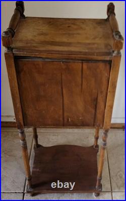 Antique Solid Wood Humidor Fully Copper Lined VGC GREAT ANTIQUE PIECE Antique Solid Wood Humidor Fully Copper Lined VGC GREAT ANTIQUE PIECE