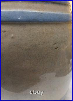 Antique Stoneware Cigar Humidor Barrel Jar Factory 128 9th District PA. No Lid