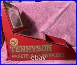 Antique Tennyson cigars humitor display hobiest restore