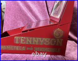Antique Tennyson cigars humitor display hobiest restore