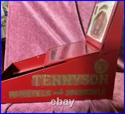 Antique Tennyson cigars humitor display hobiest restore