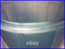 Antique Tiffin Glass Wild Boar Tobacco Humidor Aqua Blue