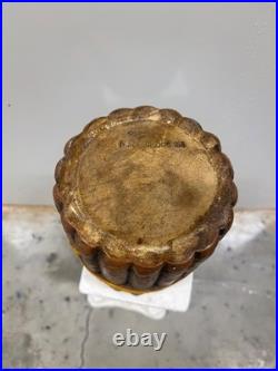Antique, Tobacco Humidor Man Drinking Beer In Barrel By J. Maresh, C1894