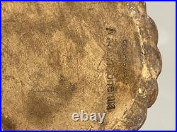 Antique, Tobacco Humidor Man Drinking Beer In Barrel By J. Maresh, C1894