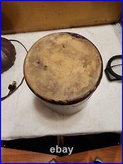 Antique Tobacco Stoneware Snuff Jar Weisert Bros. St. Louis, MO