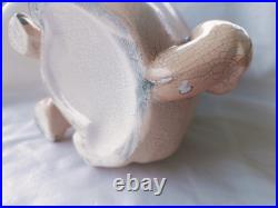 Antique Victorian Pug Dog Humidor Tobacco Jar Smoking Pipe Large 8 x 6 1800s