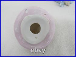 Antique Vintage Majolica Tobacco Humidor Man Head Stamped