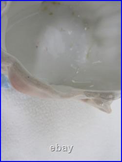 Antique Vintage Majolica Tobacco Humidor Man Head Stamped