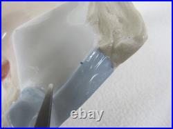 Antique Vintage Majolica Tobacco Humidor Man Head Stamped