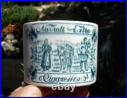 Antique (c 1910) Turkish NAVRATI XTRA # 2, ceramic tobacco/cigarette jar pot lid