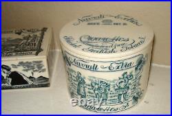Antique (c 1910) Turkish NAVRATI XTRA # 2, ceramic tobacco/cigarette jar pot lid