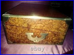 Antique gorgeous edwardian humidor cigar box 16 circa 1840 England