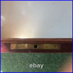 Antique mahogany Cigar Humidor Chest Box. Alfred Dunhill. New York London