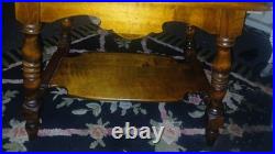 Antique smoking Stan side table Cigar humidor