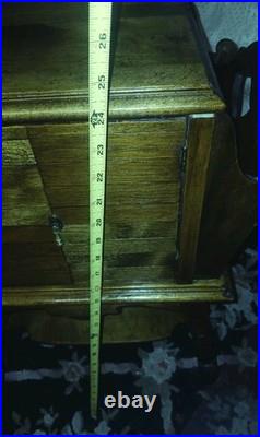 Antique smoking Stan side table Cigar humidor