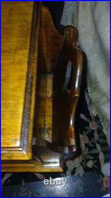 Antique smoking Stan side table Cigar humidor