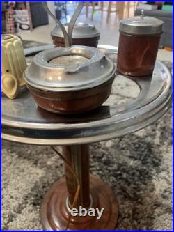Antique smoking stand