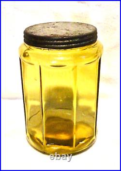 Antique tobbacco lidded jar