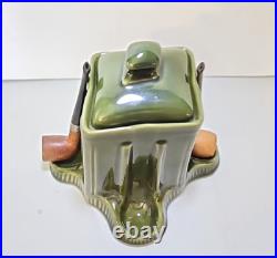Art Deco 4 Position Humidor And Pipe Rest Art Deco 4 Position Humidor And Pipe Rest