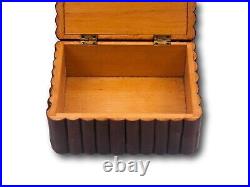 Art Deco Novelty Cigar Humidor