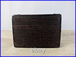 Arts and Crafts Mission Oak Cigar Humidor Original Finish with Glass Interior