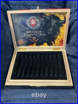 Arturo Fuente Don Carlos Sangre De Toro Corazon Con Cojones Humidor Cigar Box