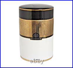 Atabey Cigar Jar Humidor Cigar Ceramic Holder Home Decor Storage Decorative Jar