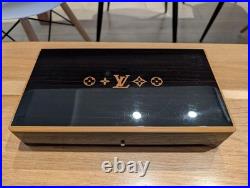 Auth Louis Vuitton M58565 Coffret de Voyage Mahogany Cigar Humidor Box Good Auth Louis Vuitton M58565 Coffret de Voyage Mahogany Cigar Humidor Box Good
