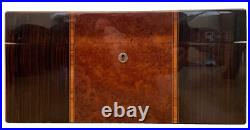 Avo Uvezian Humidor Macassar Vavona Wood Large 15 x 10.5 x 7 inches GR