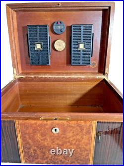 Avo Uvezian Humidor Macassar Vavona Wood Large 15 x 10.5 x 7 inches GR