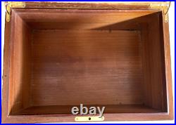 Avo Uvezian Humidor Macassar Vavona Wood Large 15 x 10.5 x 7 inches GR
