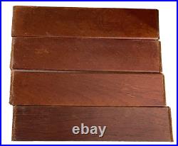 Avo Uvezian Humidor Macassar Vavona Wood Large 15 x 10.5 x 7 inches GR