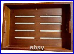 Avo Uvezian Humidor Macassar Vavona Wood Large 15 x 10.5 x 7 inches GR