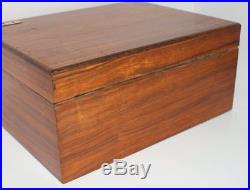BEST Clean Vintage Alfred DUNHILL 50 Cigar Humidor Copper Interior