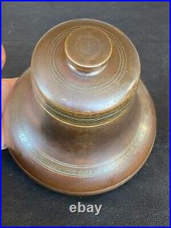 BIG BEN REPLICA Vtg Alfred Dunhill Humidor Copper Bronze Tobacco Jar Canister