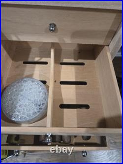 Bald Eagle Cedar Humidor Cigar Desktop Box Cehumidors Large Capacity Cigar Box