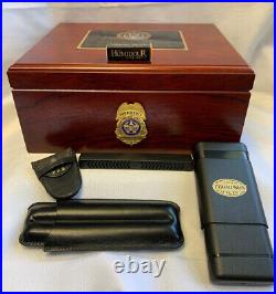 Baltimore City Police Department Personalized Humidor with Accessories Hygrometer