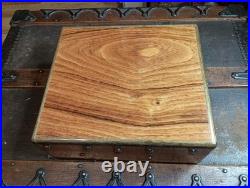 Beautiful Vintage Alfred Dunhill Rosewood Cigar Humidor Desktop Box