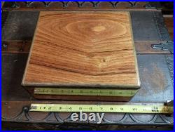 Beautiful Vintage Alfred Dunhill Rosewood Cigar Humidor Desktop Box