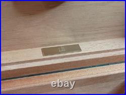 Beautiful Vintage Alfred Dunhill Rosewood Cigar Humidor Desktop Box