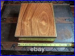 Beautiful Vintage Alfred Dunhill Rosewood Cigar Humidor Desktop Box
