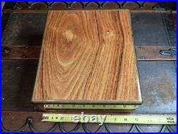 Beautiful Vintage Alfred Dunhill Rosewood Cigar Humidor Desktop Box