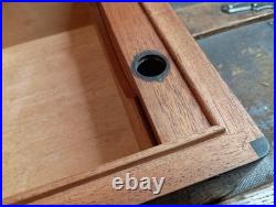Beautiful Vintage Alfred Dunhill Rosewood Cigar Humidor Desktop Box